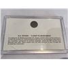 Image 3 : Cased Commemorative Titanic 1912 USA V one cent Silver coin
