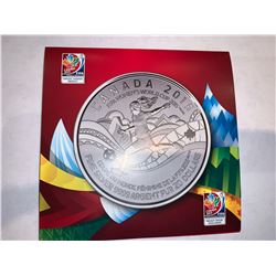 2015 Royal Canadian Mint .9999 Silver $20.00 commemorative coin FIFA womens world cup Specimen Coin 