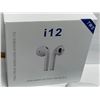 Image 3 : NEW i12 wireless auto pairing PODS with charging case. touch control blue tooth headphones