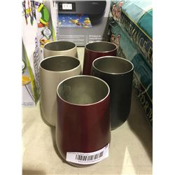 Rabbit Stainless-Steel Tumblers Lot of 5