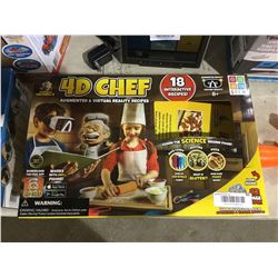 4D Chef Augmented and VR Interactive Recipies