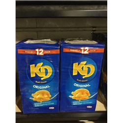 Kraft Dinner Original (12 x 225g) Lot of 2