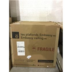 Embassy Ceiling Tile 24" x 24" (8 pieces)