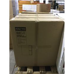 NEW Facto High Glossy Grey Finished Medicine Cabinet (22" x 26" x 4.3")