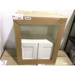 Ebsu San Diego Microwave Cabinet - 24'' x 30'' - White - Model: TLHMO24-BLSD