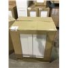 Image 1 : Ebsu San Diego 2-Door Kitchen Cabinet - 30" - White - Model: TLB30-BLSD