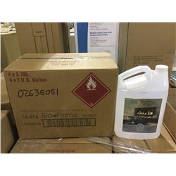 Case of Bio Flame Ethanol Fuel (4 x 3.78L)