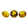 Image 1 : 11.92 ctw.Natural Round Cut Citrine Quartz Parcel of Three