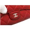 Image 7 : Chanel Deep Red Lambskin Leather Classic Long Flap Wallet