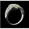 Image 4 : 1.00 ctw Diamond Ring - 14KT White Gold