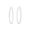 4.20 ctw Diamond Earrings - 14KT White Gold
