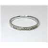 Image 1 : Ladies 10 KT White Gold Diamond Ring - 1.7 Grams
