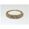 Image 1 : 10 KT Yellow Gold Diamond Heart Ring - 1.7 Grams