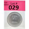 Image 1 : 1 Oz. Liberty Bell/Eagle Shield Silver Round