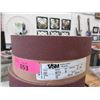 Image 1 : 10 New VSM 60 grit Sanding Belts - 4" x 132"