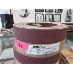 10 New VSM 60 grit Sanding Belts - 4  x 132 