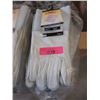 Image 1 : 12 Pairs Quality Grain Leather Work Gloves Size L