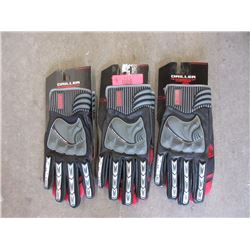 3 Pairs of Quality BDG Driller Gloves