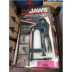 4 New Power Jaws Vice Clamps