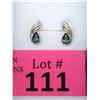 Image 1 : New 1 CT Mystic Topaz & Diamond Earrings