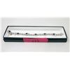 Image 2 : Black & White Diamond Tennis Bracelet