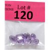 Image 1 : 17.5 CTW Loose Assorted Amethyst Gemstones