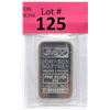 Image 1 : 1 Oz. Johnson Matthey .999 Fine Silver Bar