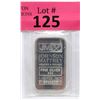 Image 1 : 1 Oz. Johnson Matthey .999 Fine Silver Bar