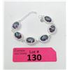 Image 1 : Rainbow Mystic Topaz Tennis Bracelet