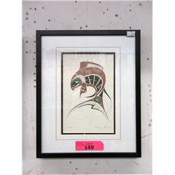 Danny Dennis Framed Print - Salmon