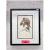 Image 1 : Danny Dennis Framed Print - Salmon