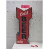 Image 1 : New Illuminated "Cold Beer" Metal Sign