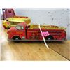 Image 1 : Rare 1950s Marx Tin Lithograph Fire Truck