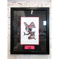 Richard Shorty Framed Print - Transformation