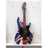 Image 1 : Multi-Media Folk Art "Sex Pistols" Guitar