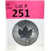 Image 1 : 1 Oz. 2020 Canada .9999 Silver Maple Leaf Coin