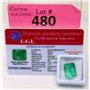 Image 1 : 10.31 Carat Faceted Emerald Gemstone