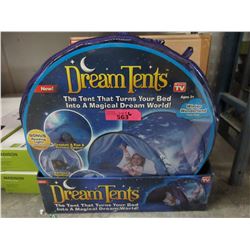 6 New Kid's Space Adventure Dream Tents - Purple