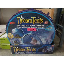 6 New Kid's Space Adventure Dream Tents - Purple