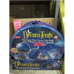 6 New Kid's Space Adventure Dream Tents - Purple