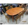 Image 1 : Teak Dining Table with 6 Chairs