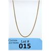 Image 1 : Ladies 10 KT Yellow Gold Anklet - 1.5 Grams