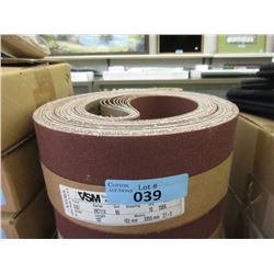 10 New 60 Grit Sanding Belts - 4" x 132"