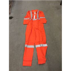 New Condor Orange Reflective Coveralls - 42 Tall