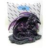 Image 1 : New "Dragon with Baby" Statuette with Box