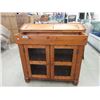 Image 2 : Farm House Style Wood "Chicken Coop" Sideboard