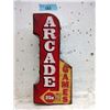 Image 1 : New Illuminated " Arcade" Metal Sign