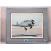 Image 1 : Ltd. Edition Airplane Print Signed Stakes