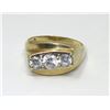 Image 1 : Estate - Man's 10KT Yellow Gold  Ring