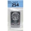 Image 1 : 5 Oz First Nations/ Buffalo motif .999 Silver Bar